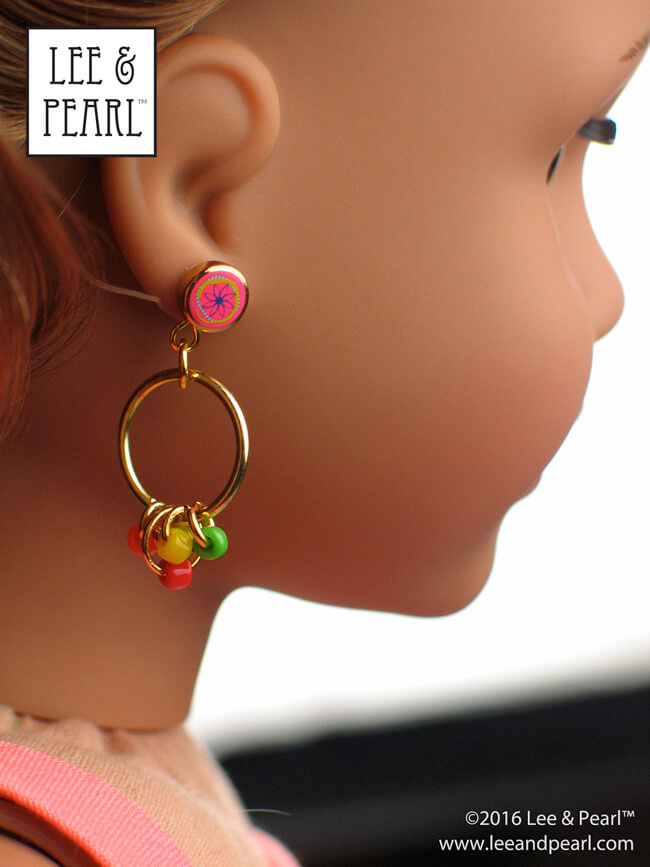 Details about   Necklace Earrings for 18 in American Girl Doll Jewelry Handmade Accessory 