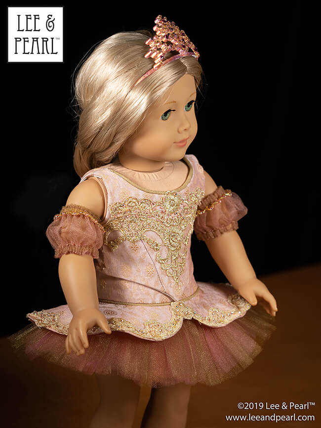 Fairy Gracefull Dress fits 18 inch dolls such as American Girl Doll 18 inch doll clothes pattern PDF Sewing Pattern doll clothes gown