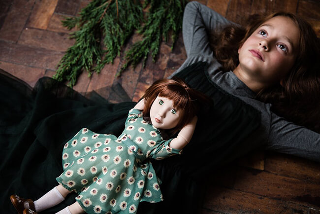 Meet the Dollmaker — Lee & Pearl interview Frances Cain, the creator of the A Girl for All Time® line of historical and modern 16 inch play dolls | Photo from the A Girl for All Time website, reproduced courtesy of Daughters of History Ltd.