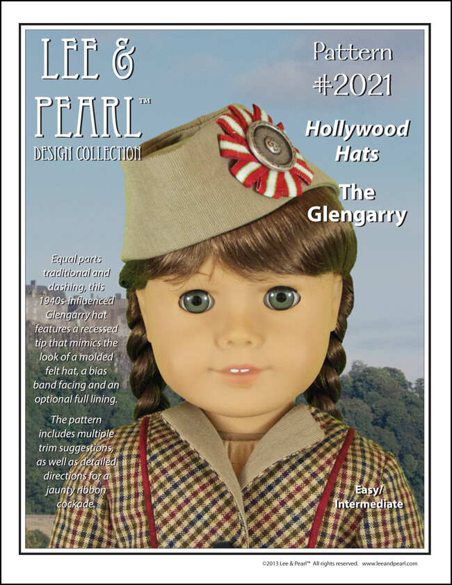 Welcome Molly McIntire® back to the world of American Girl® with 10% off Lee & Pearl patterns designed especially for her — Pattern 1943: Molly Waves Goodbye 1940s Suit, and Pattern 2021: The Glengarry Hat. We love the authentic look of these 40s-inspired patterns. We also love using the pieces in our modern girls' wardrobes! Check out our latest newsletter to see some of our favorite examples, then head on over to our Etsy shop to get the patterns ON SALE through Friday, 6/3/22.