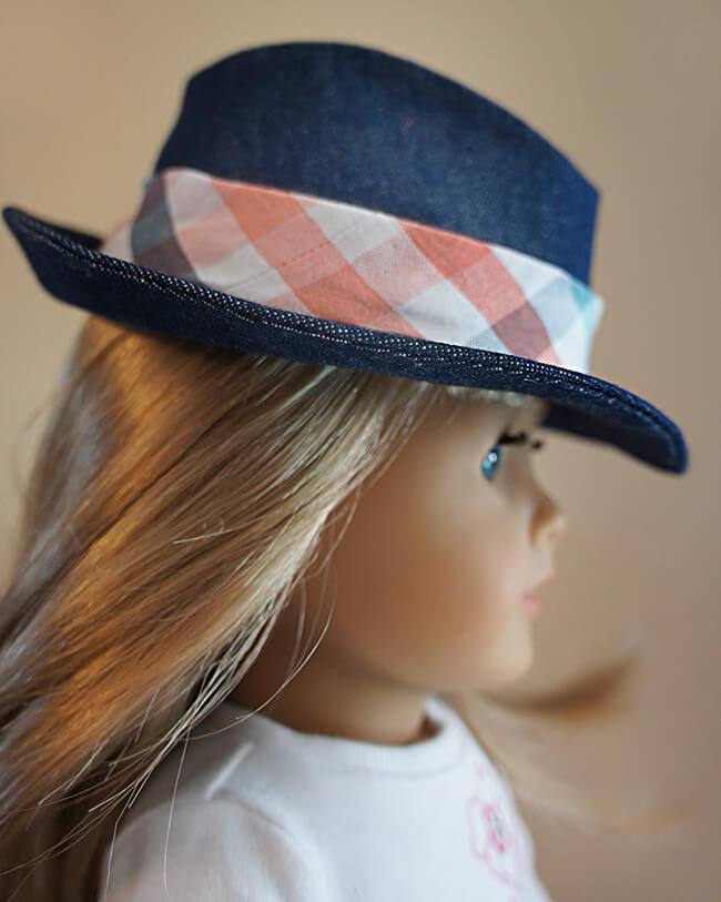 Look Who’s Making … Lee & Pearl Pattern 2023: The Fedora Hat for Dolls! We’re so excited about all the wonderful hats our friends are making for their dolls using this pattern — our current exclusive pattern for L&P mailing list subscribers. Want your own copy of this unique, versatile pattern? Join the Lee & Pearl mailing list at www.leeandpearl.com to get Pattern 2023 as our FREE gift!