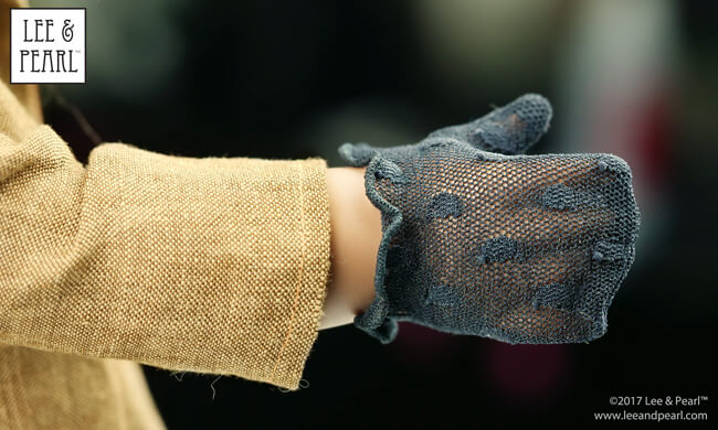 What's the perfect finishing touch for any vintage outfit? GLOVES, of course! Make your own WRISTLET or SHORTIE gloves — or elegant CLASSIC LENGTH gloves — using Lee & Pearl Pattern 2064: Posh Accessories 1960s Flower Pot Hat, Gloves, Pearl Necklaces, Retro Cluster Earrings and Fabric Flower Trim for 18 Inch Dolls, like our American Girl doll.