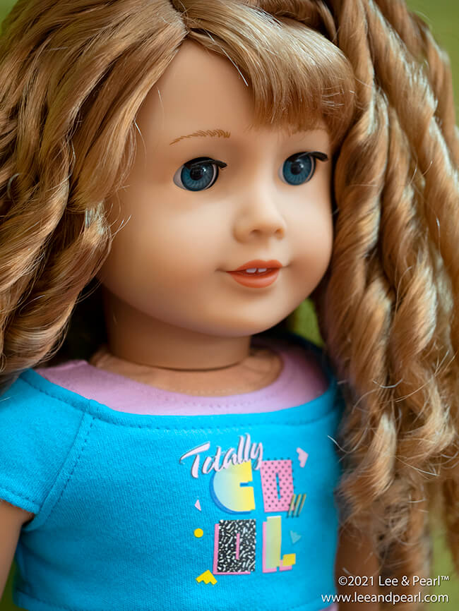 Lee & Pearl love the '80s — and American Girl® doll Courtney Moore!