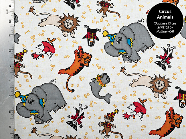 Look at all the fun cotton calico prints we just posted in the Lee & Pearl Etsy store! We've got circus prints, cowboy and cowgirl prints, Halloween and Thanksgiving prints, a vintage fire helmet print and a completely amazing Michael Miller Wizards & Warriors print. We've also put the remaining stock of our summertime Cotton Fabric Mystery Bags ON SALE at 20% off. Browse our selections and fill your Etsy shopping cart, but don’t wait too long to check out. Once a listed fabric has sold out, it's likely gone for good.