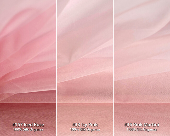 It's almost Valentine's Day and Lee & Pearl are celebrating with a SALE on all our In the Pink 100% silk organzas. Enjoy 20% off all week long through Valentine’s Day 2020 on In the Pink curated kits and by-the-yard silk organza listings, starting now!