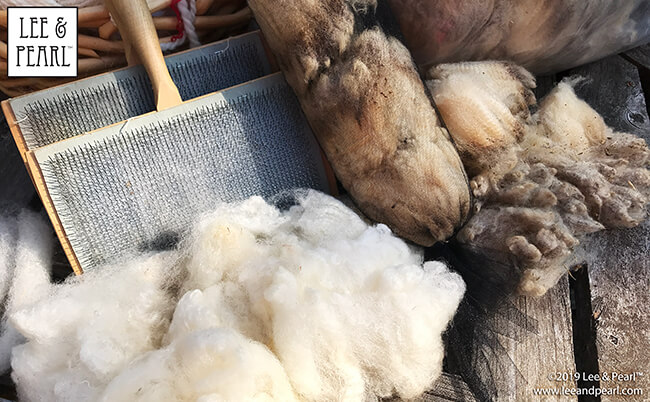 Learn the best method to easily and safely wash a raw fleece before carding and spinning in this special class taught by Lee & Pearl's Rebecca Menes at NOVALabs makerspace in Reston, Virginia.