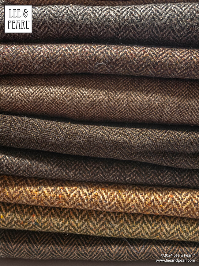 It's the Lee & Pearl eleventh anniversary and we're celebrating with a STOREWIDE SALE and a luxurious NEW FABRIC MYSTERY BAG release! Celebrate Christmas in July with gorgeous Italian-milled wools, silks, linens and luxury blends in doll scale weights and patterns.