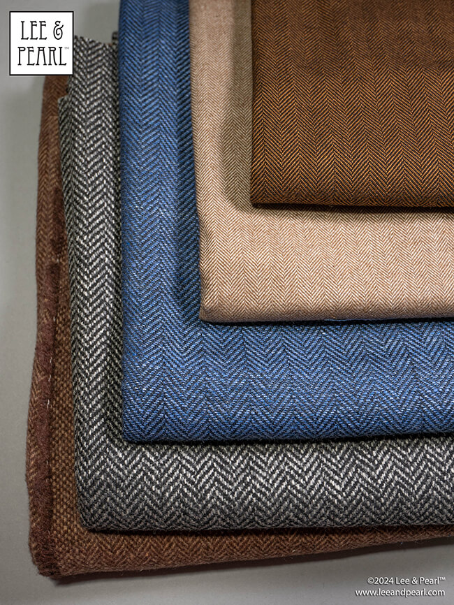It's the Lee & Pearl eleventh anniversary and we're celebrating with a STOREWIDE SALE and a luxurious NEW FABRIC MYSTERY BAG release! Celebrate Christmas in July with gorgeous Italian-milled wools, silks, linens and luxury blends in doll scale weights and patterns.